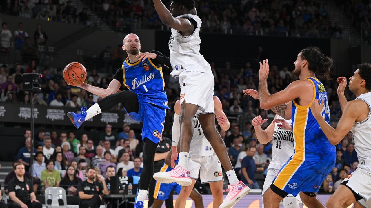 Lithuanian star claims NBL record as Brisbane beat Breakers