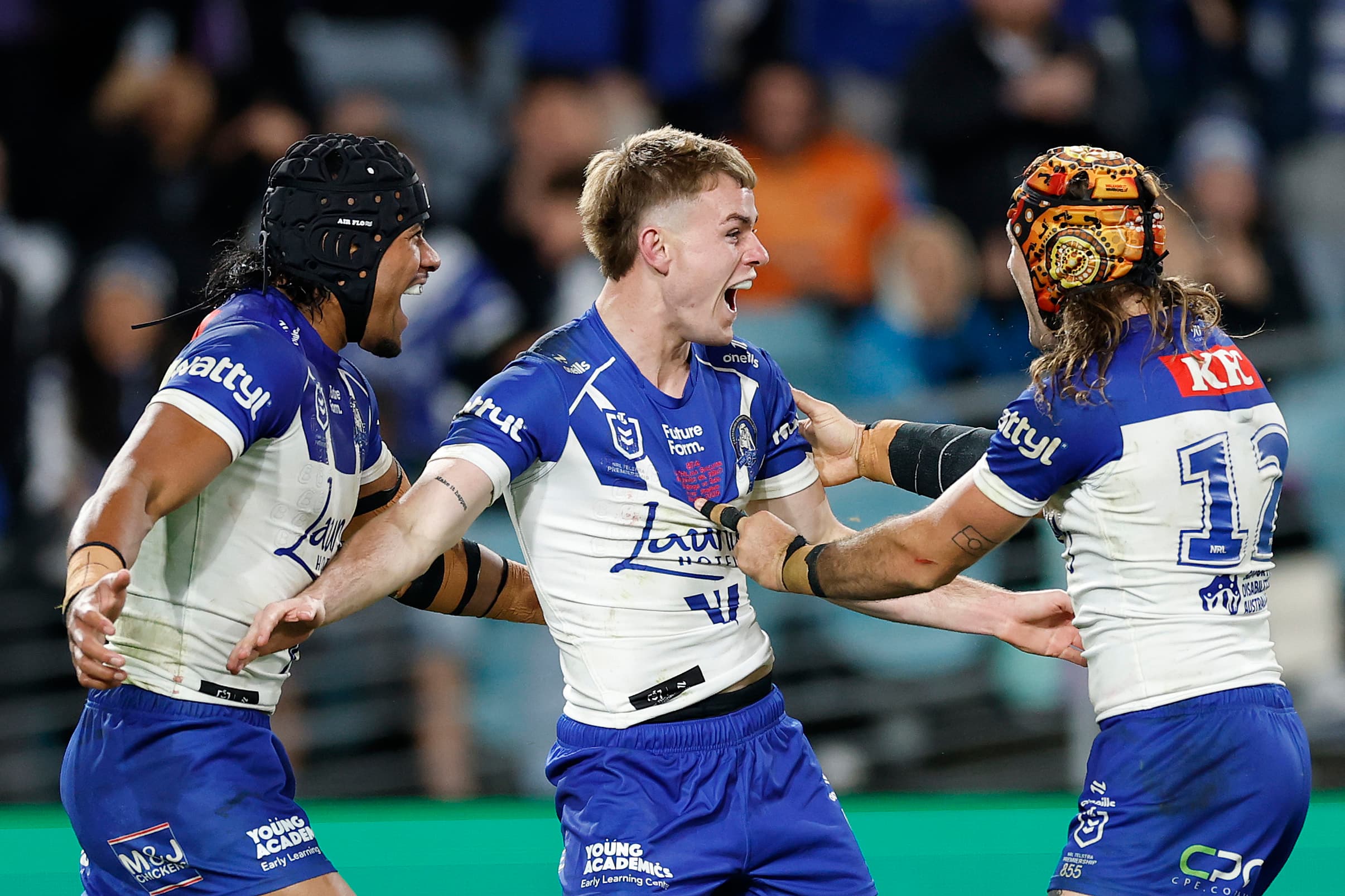 Burton stars and named for Blues in Galvin's Bulldogs debut