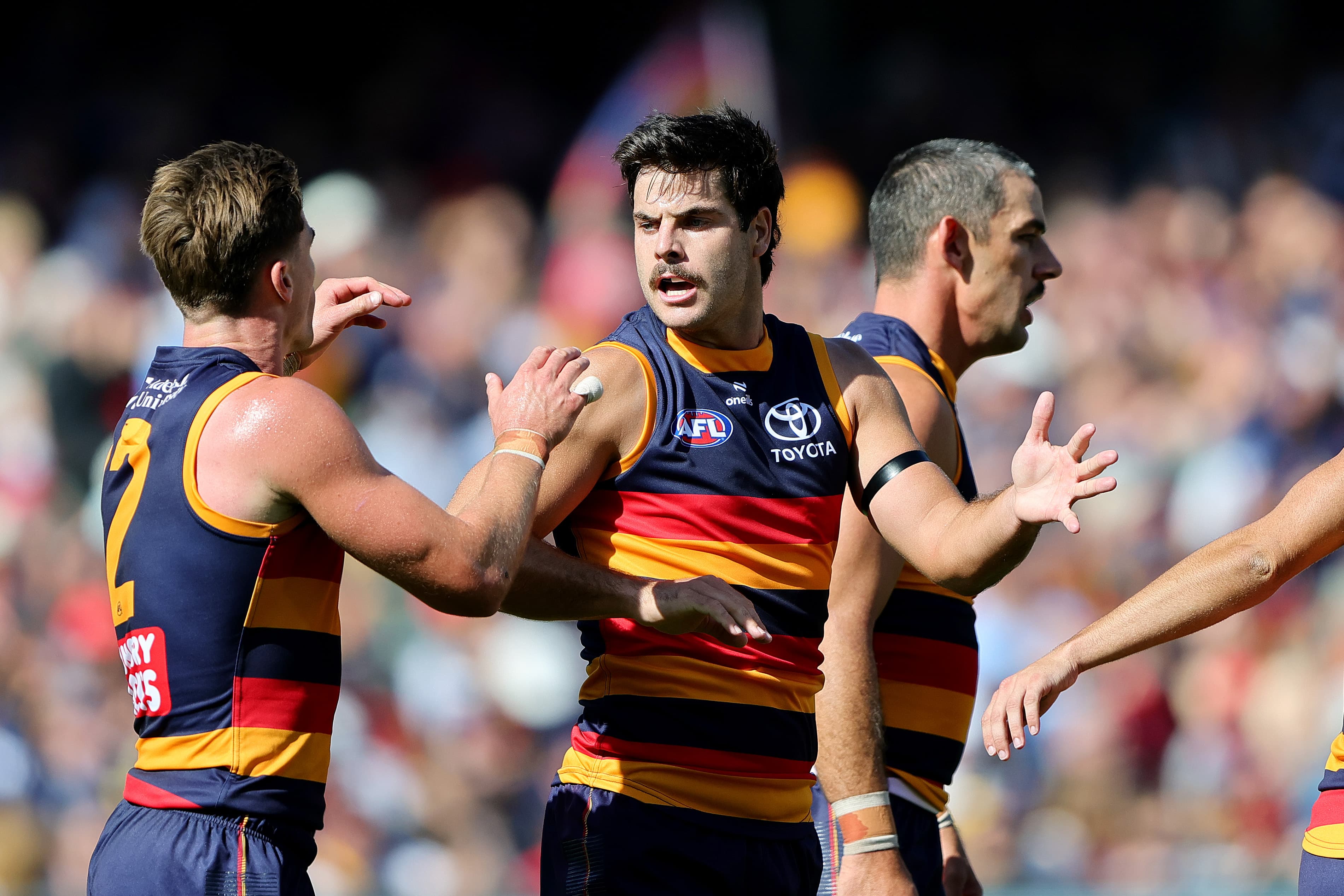 Buckley commends Adelaide's trend-breaking "four-tall" forward half