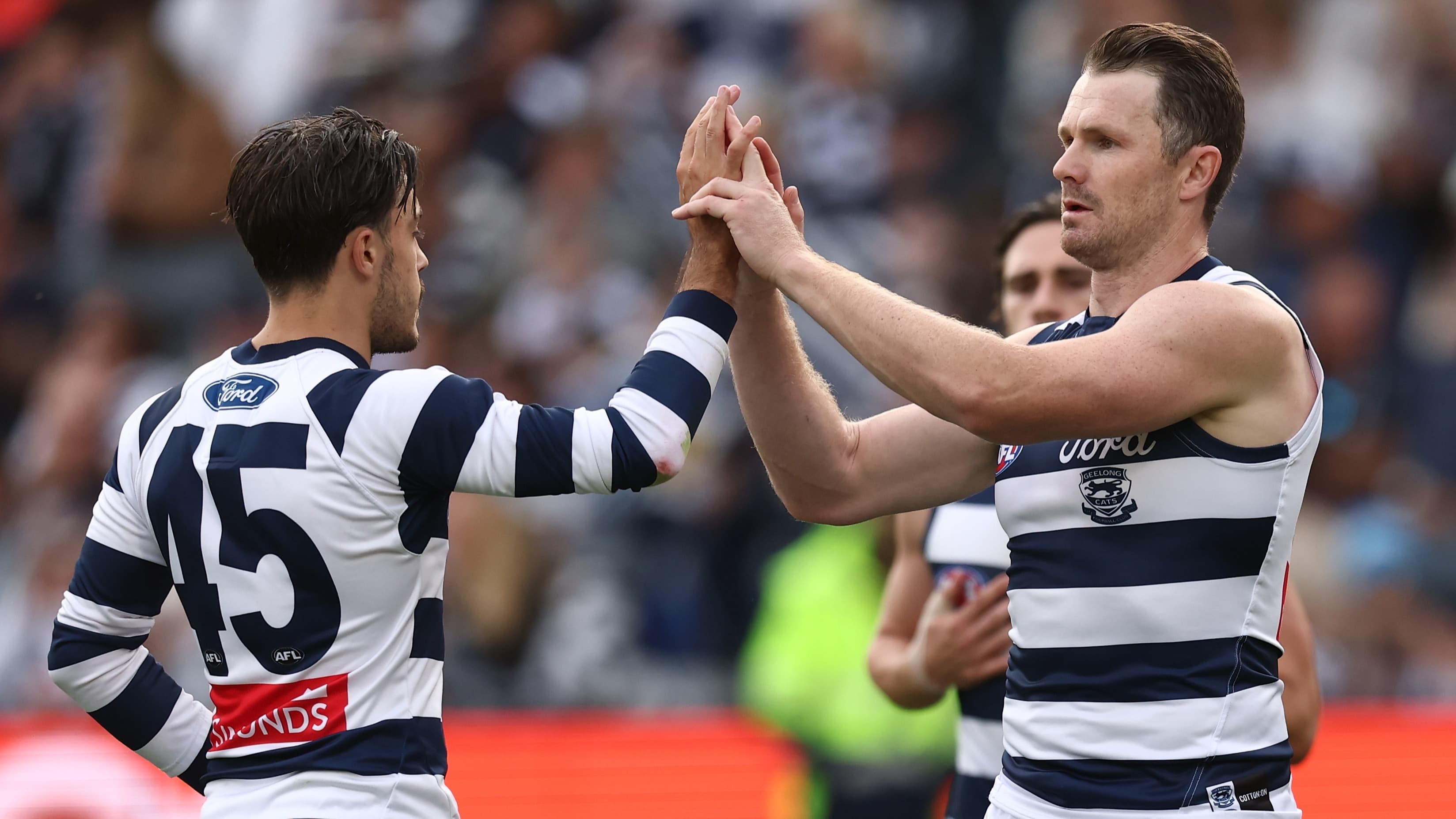 "Ready to go": Dangerfield provides update on troublesome calf