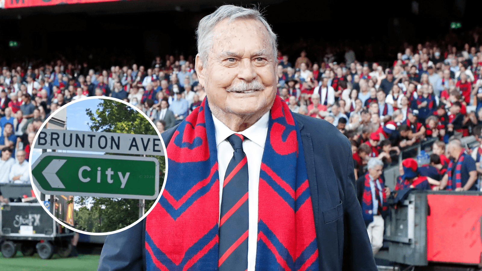 Barassi Way: Legend honoured with famous MCG street name-change