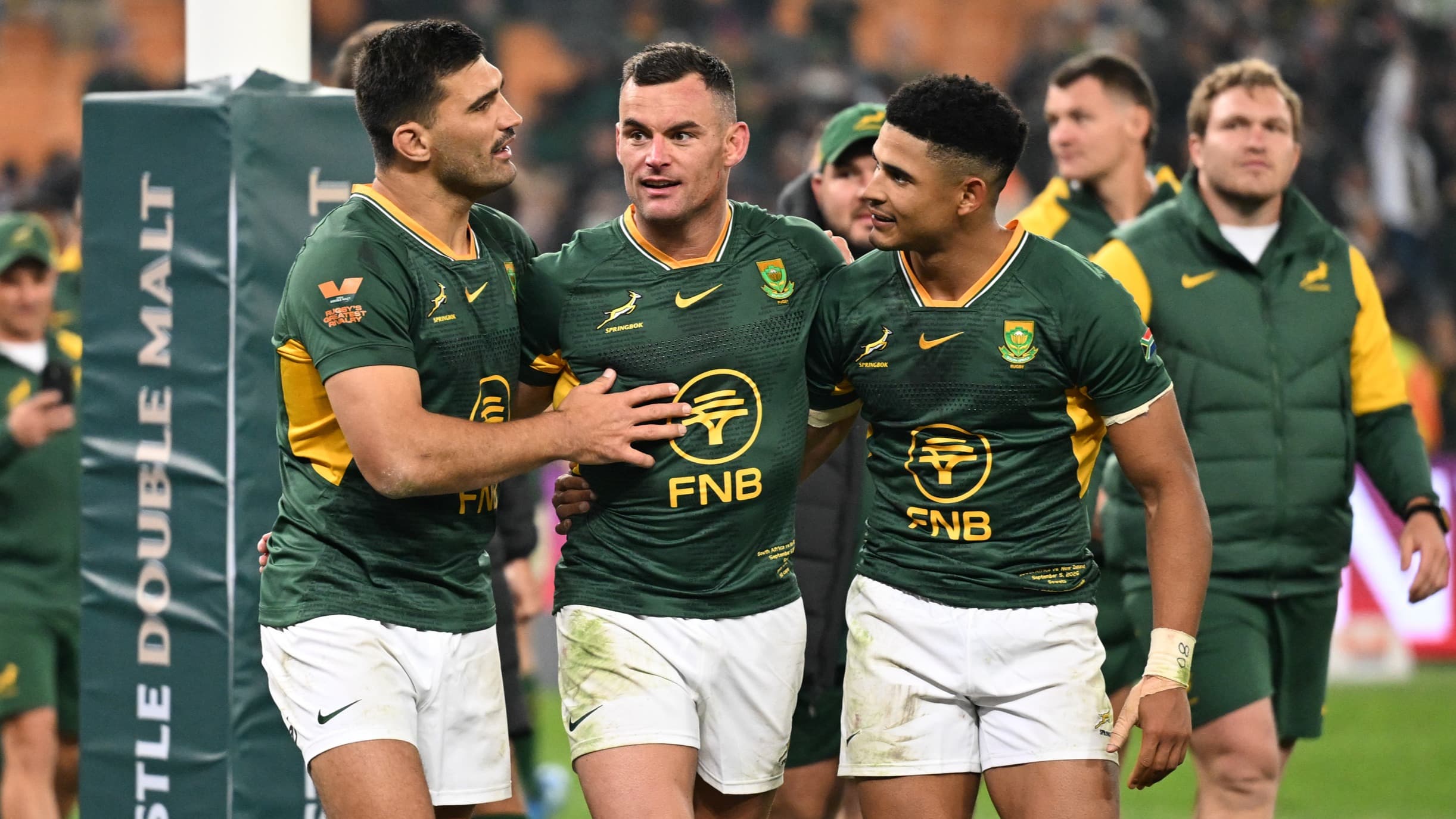 Springboks make pair of changes for fourth Test against All Blacks in Baltimore