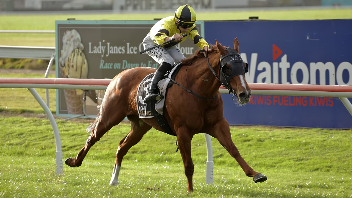 Churchillian too strong in Rotorua Stakes