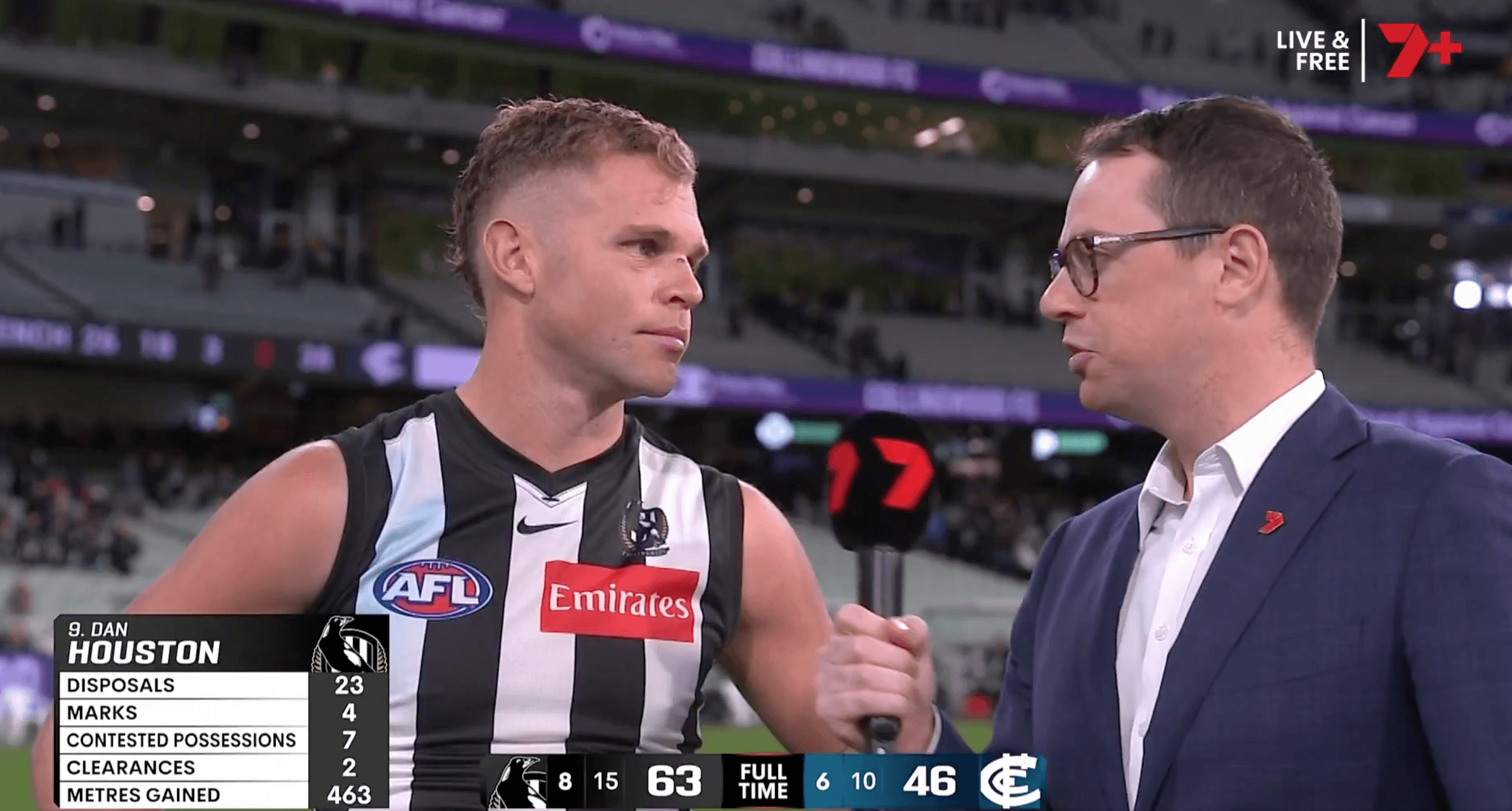 “That’s rubbish, he’s in trouble”: Cornes and King call for multiple weeks for Houston