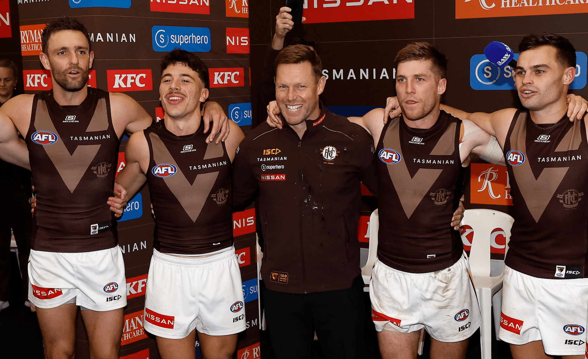 Mitchell’s message to his Hawthorn players ahead of Dogs win