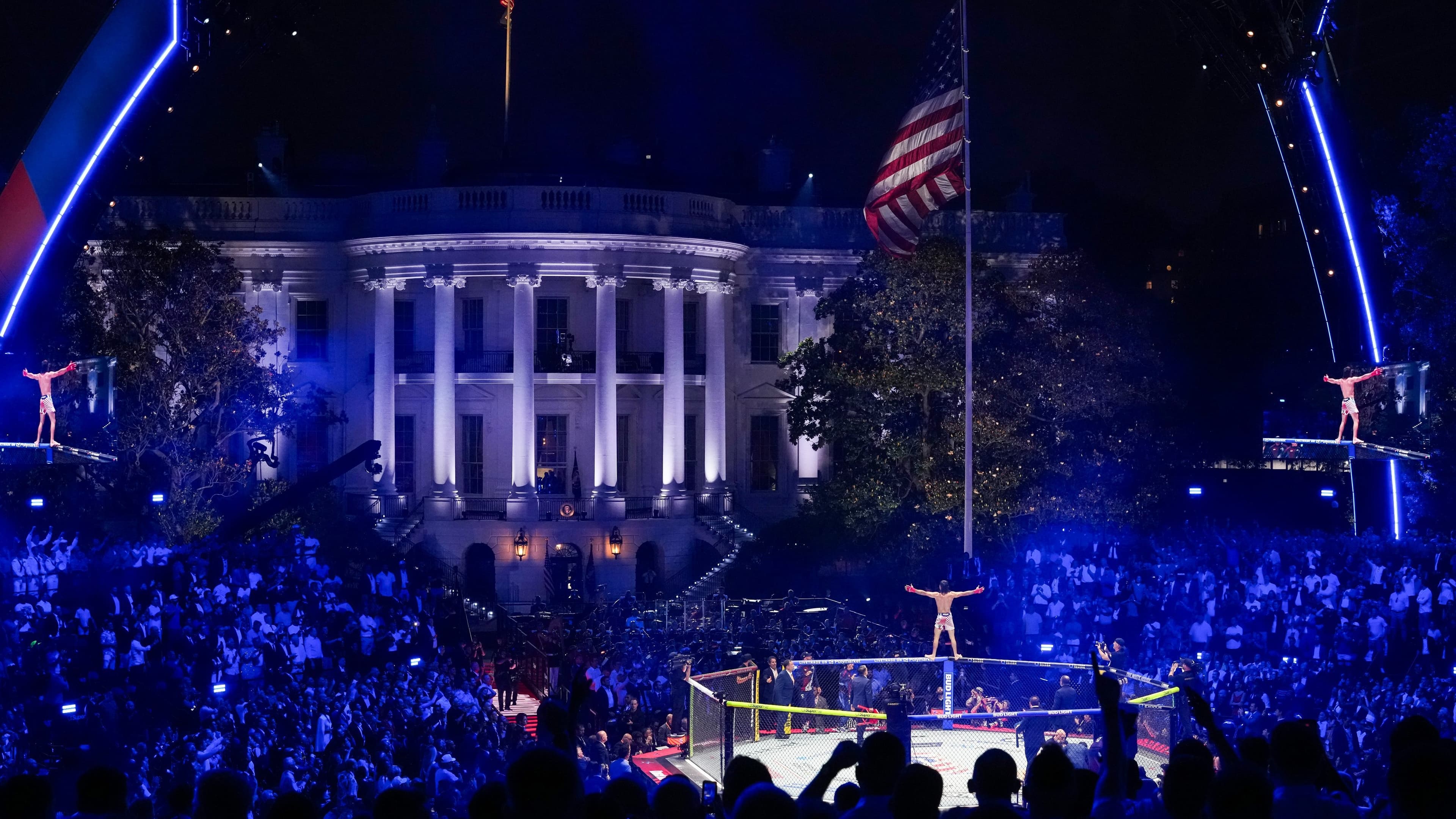 UFC at The White House: Spectacle, absurdity and a knockout success