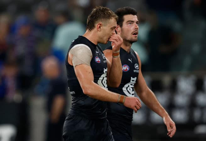 “What’s their DNA?”: Simpson on why Carlton need to revert back to their previous gameplan