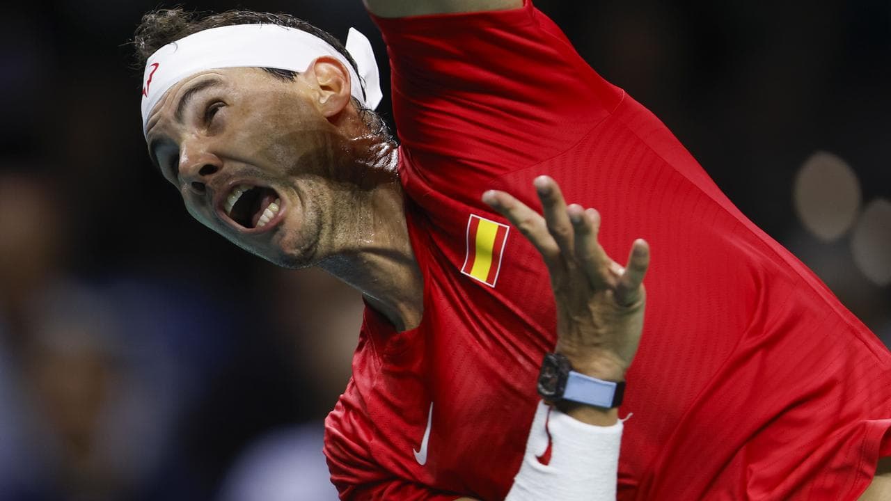 Retiring Nadal slips to defeat at farewell Davis Cup