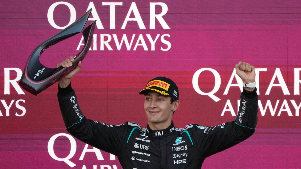 Crash hampers Lawson as Russell wins Azerbaijan Grand Prix