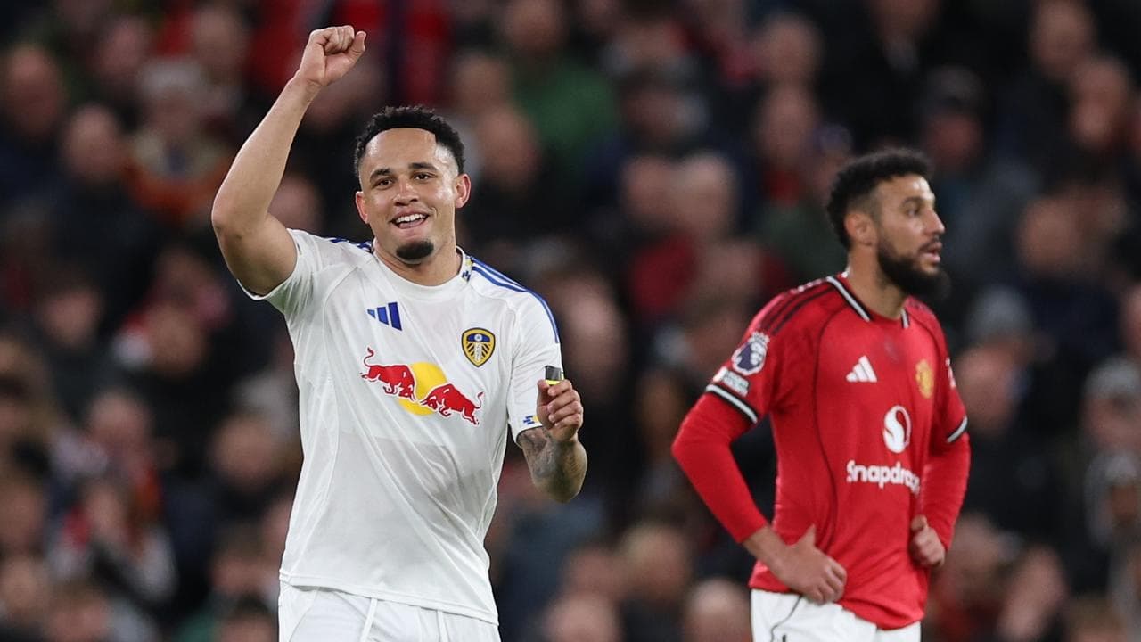 Leeds move away from drop zone with Old Trafford win