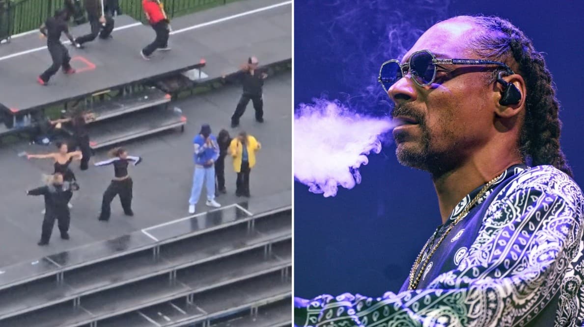 'Big show': Leaked vision from Snoop Dogg's rehearsal