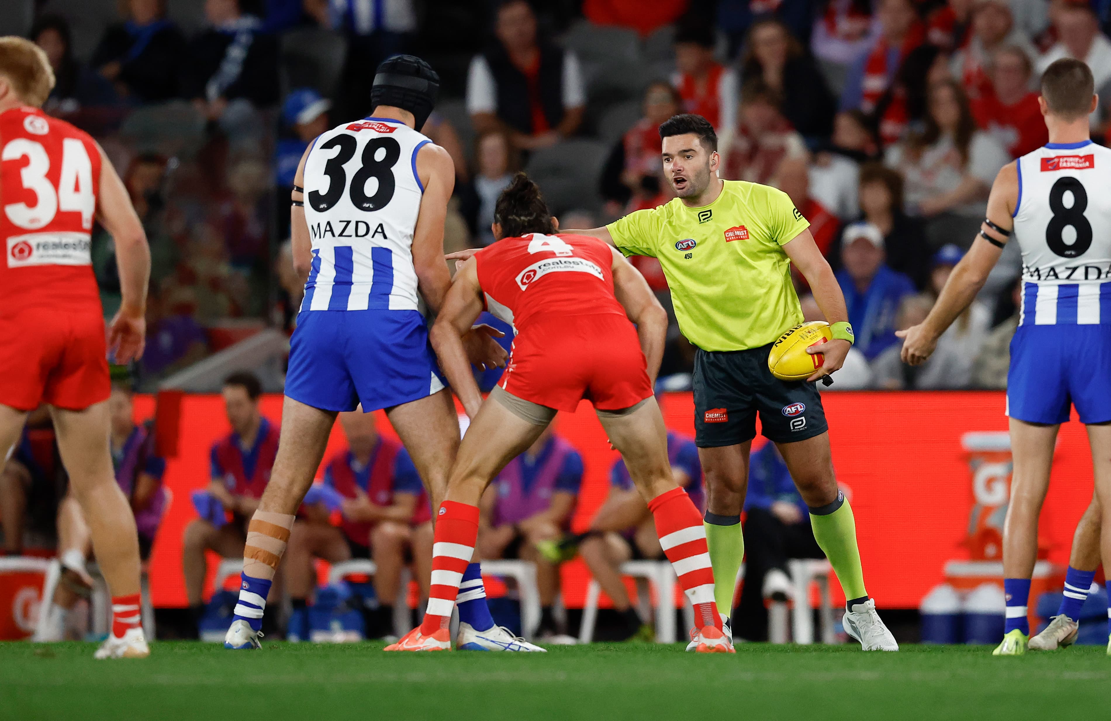 The 2025 AFL Free Kick Ladder - Round 5