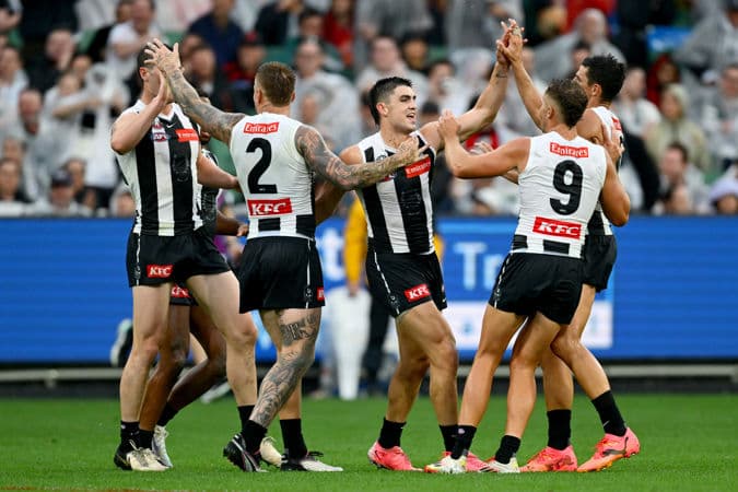 Magpies shine bright on special occasion