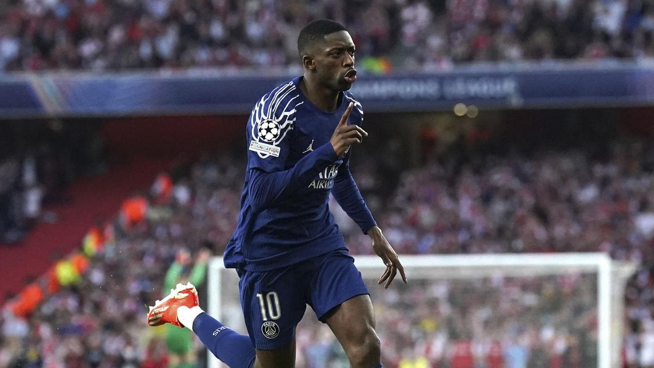 PSG down Arsenal in first leg of Champions League semi-final