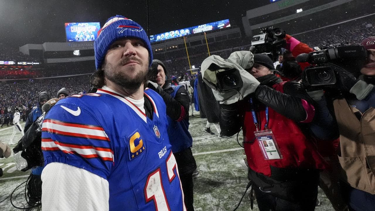Familiar foes await Bills in AFC championship after tight win over Ravens