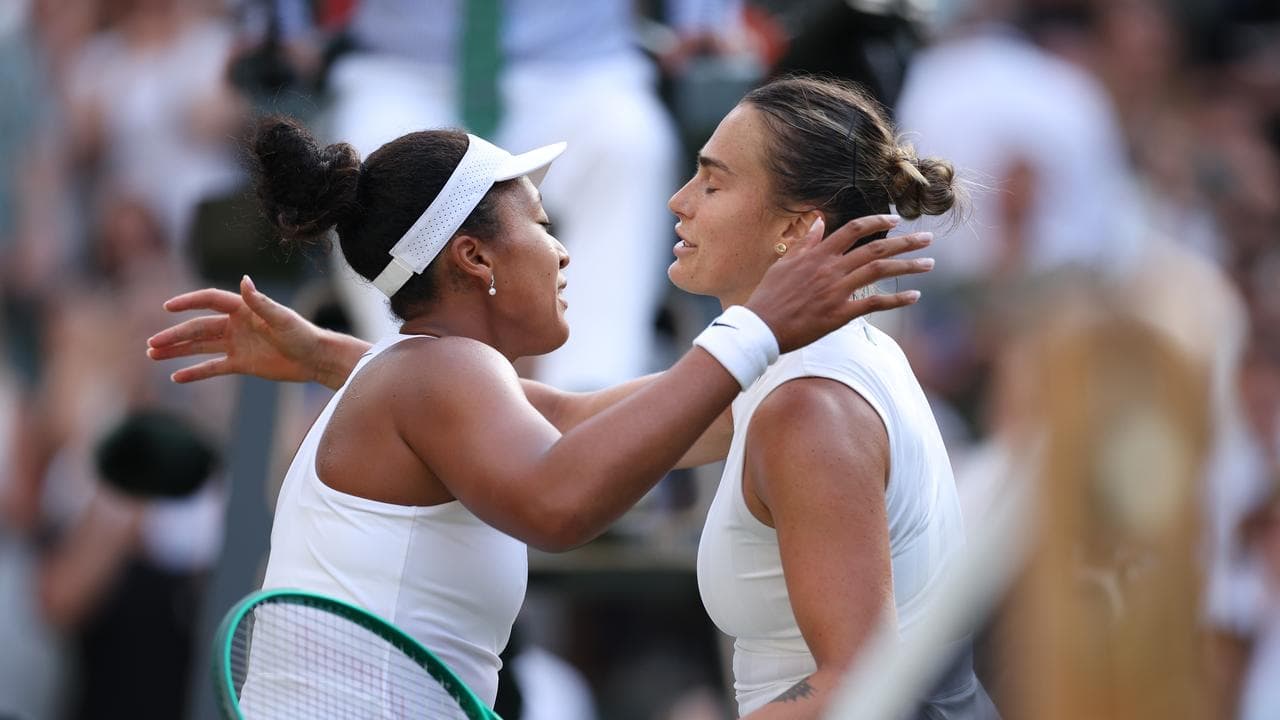 Osaka knocks top seed Sabalenka out of Wimbledon