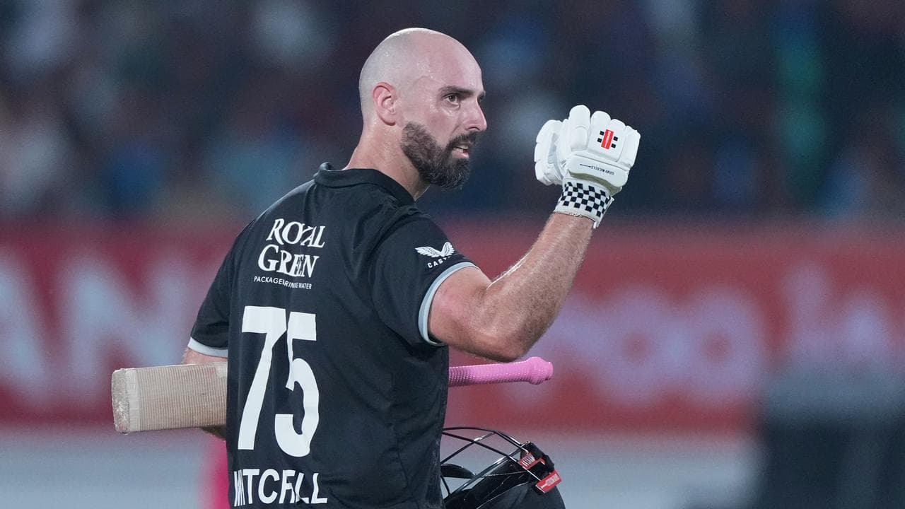 Mitchell century inspires Blackcaps to ODI victory in India