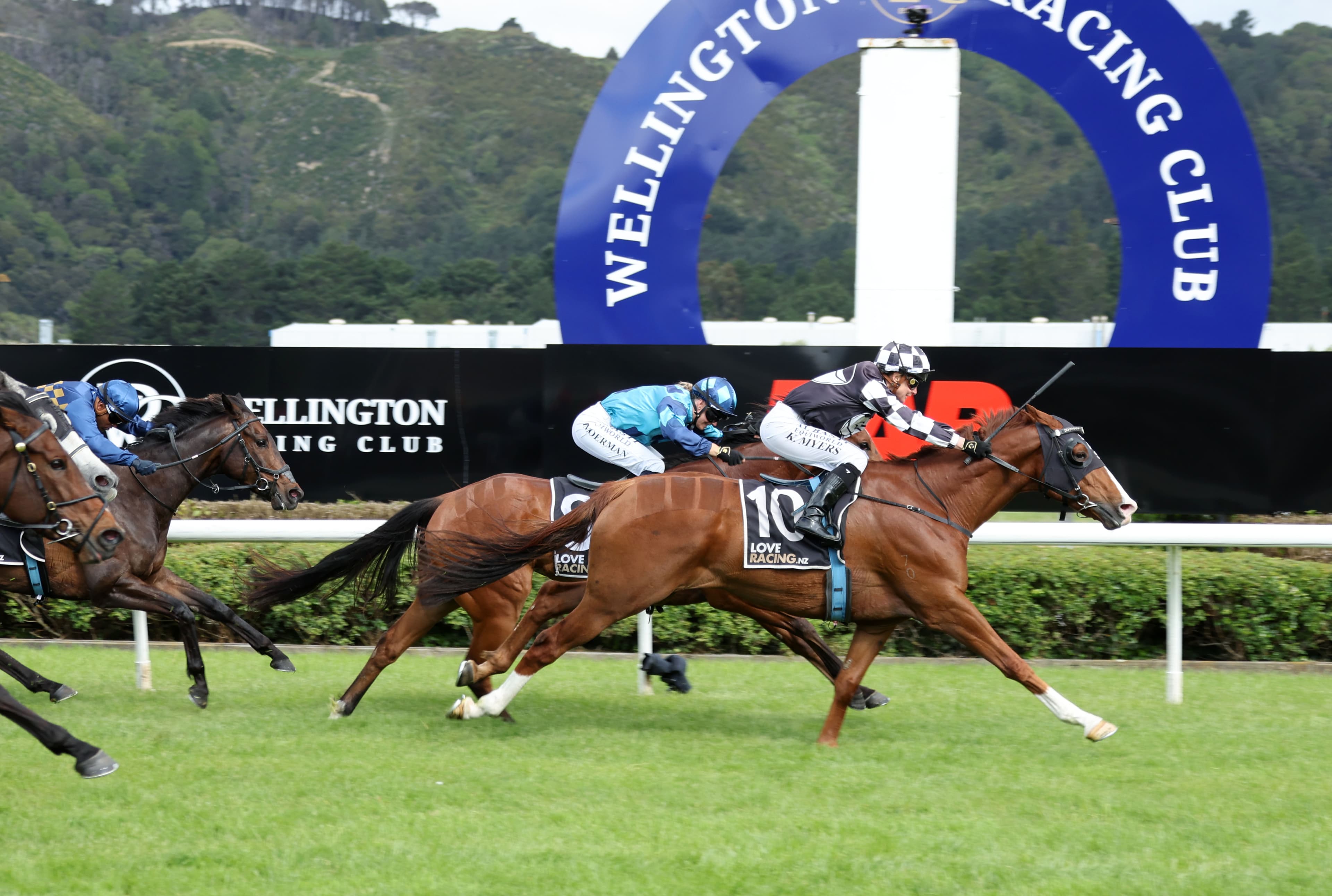 Hamdycap Outstanding Myers ride helps Tisse win Thompson Handicap